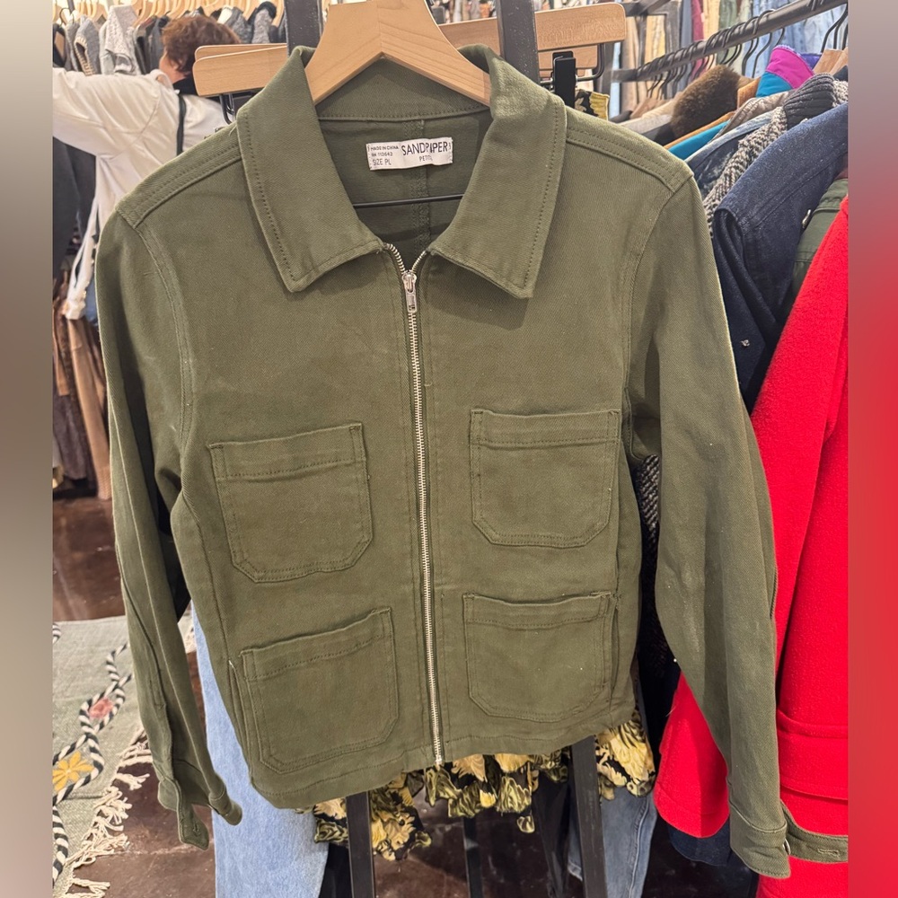 Sandpiper Green Jacket